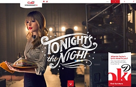 網(wǎng)站制作之泰勒·斯威夫特粉絲的設(shè)計